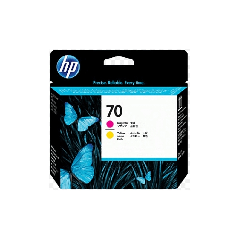 Cabezal de impresión DesignJet HP 70 magenta y amarillo | NYSI Soluciones Cabezal de impresión DesignJet HP 70 magenta y amarillo | NYSI Soluciones