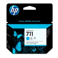 Tinta HP 711 29 ml 3pack cyan (CZ134A) | Tienda NYSI