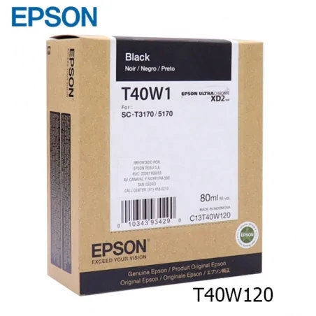 Cartucho de Tinta Epson T40W1 Negra | Tienda NYSI